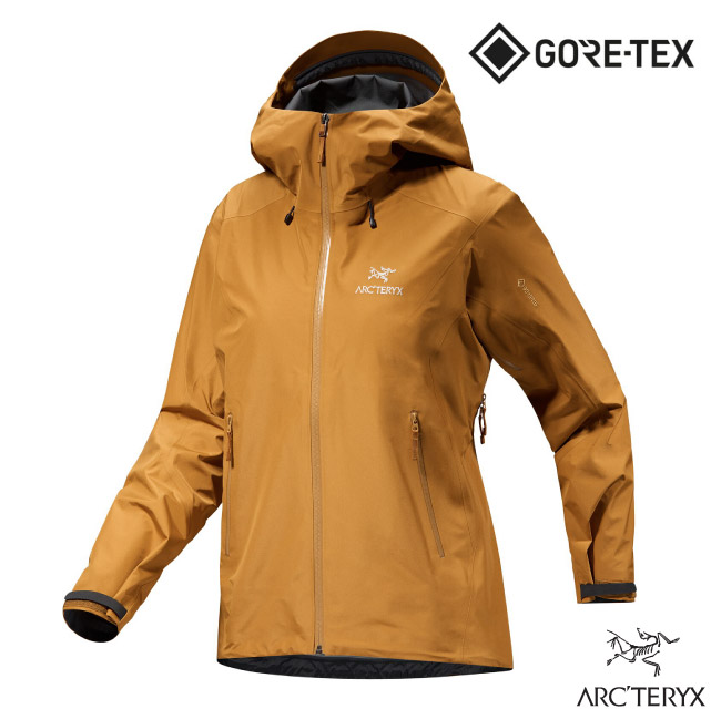 【ARCTERYX 始祖鳥】女 Beta LT Gore-Tex 防風防水透氣連帽外套/X000006716 育空褐✿30E010